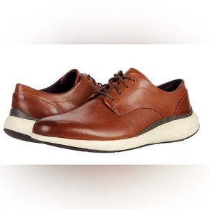 Cole Haan Grand Troy Plain Ox Oxford BRITISH TAN/IVORY. 8.5
